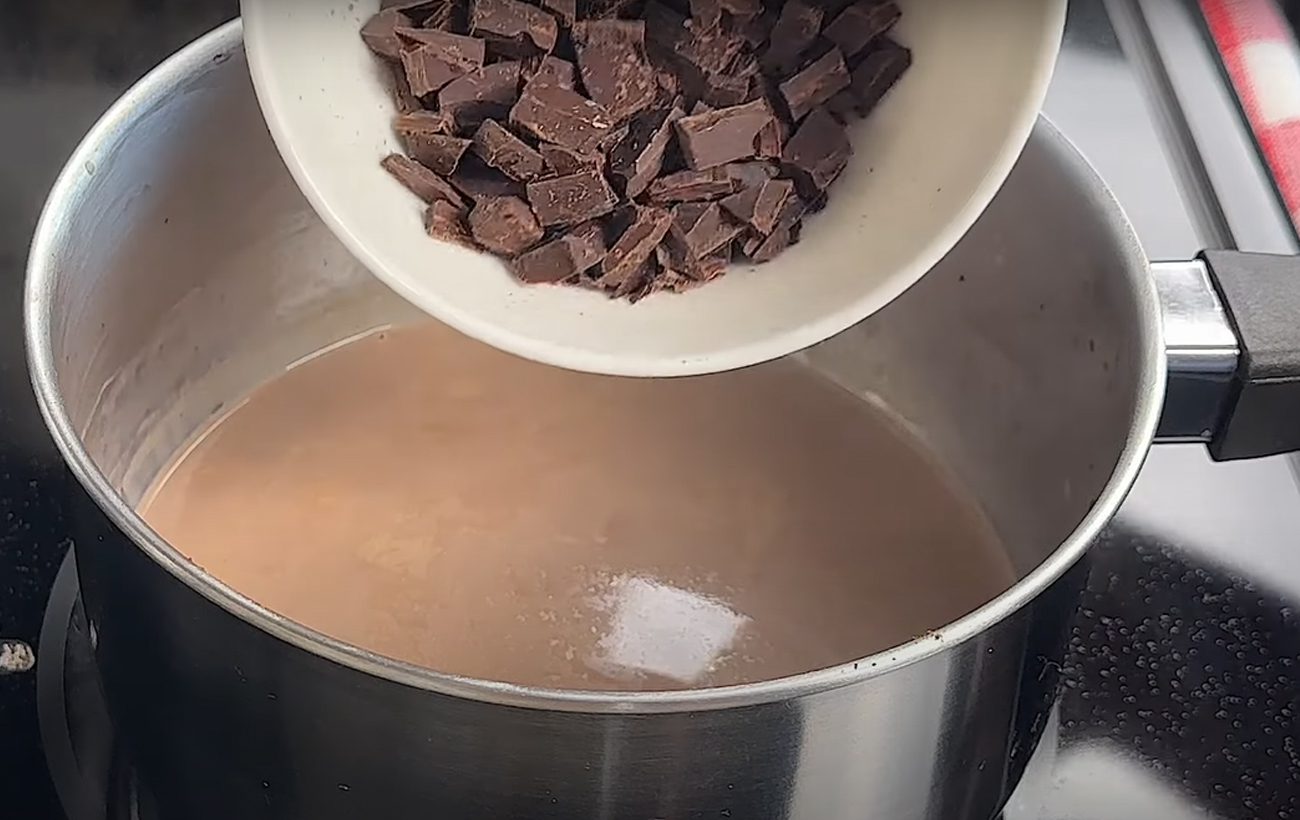 Шоколадный десерт панакота: простой рецепт на 4 порции (фото)